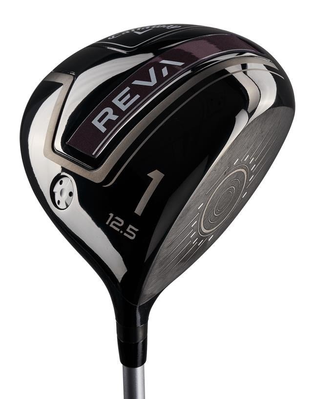 Callaway Reva 8PC Eggplant women's golf set, graphite, + cart bag
