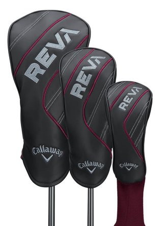 Callaway Reva 8PC Eggplant women's golf set, graphite, + cart bag