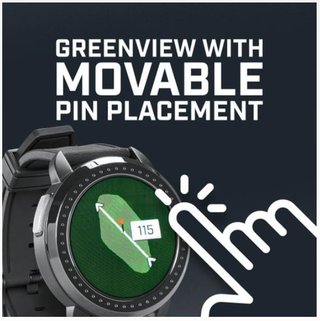 Bushnell iON Elite GPS Golf Watch, Black