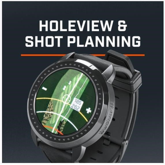 Bushnell iON Elite GPS Golf Watch, Black