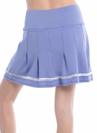Lucky in Love Vintage Pleated women's skort-long, shadow