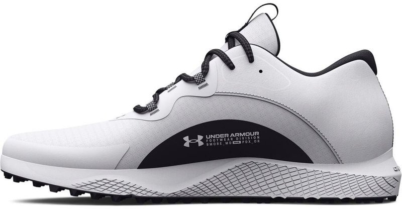 Under Armour Charged Draw 2 SL mens golf shoes, white
