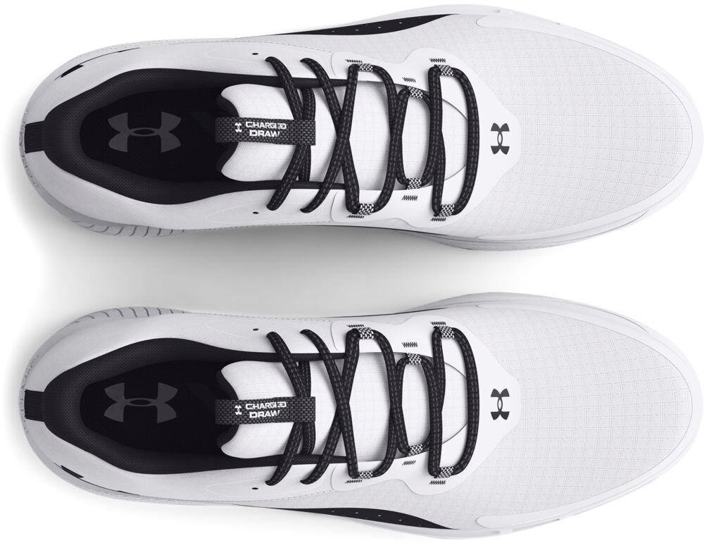 Under Armour Charged Draw 2 SL mens golf shoes, white