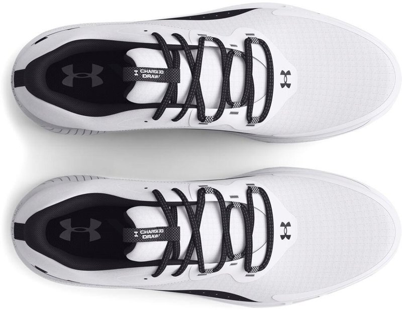 Under Armour Charged Draw 2 SL mens golf shoes, white