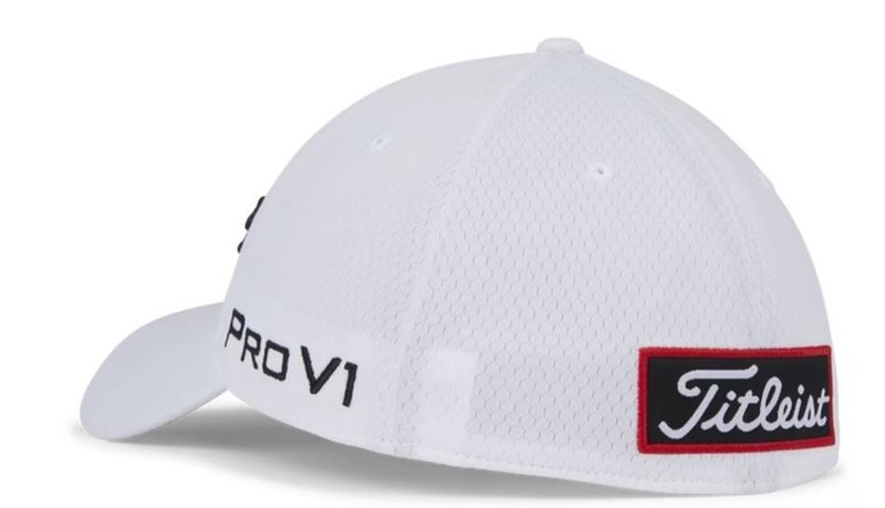 Titleist Tour Elite men's cap, white/black