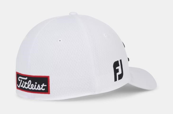 Titleist Tour Elite men's cap, white/black