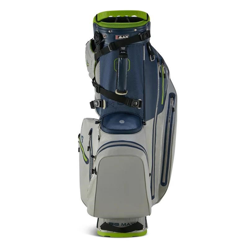 Big Max Big Max AQUA Hybrid 4 stand bag, navy/grey/lime
