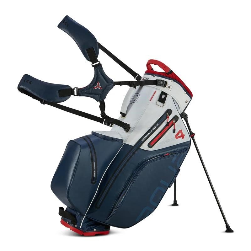 Big Max Big Max AQUA Hybrid 4 stand bag, navy/white/red