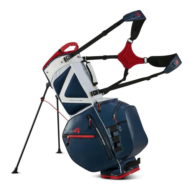 Big Max Big Max AQUA Hybrid 4 stand bag, navy/white/red