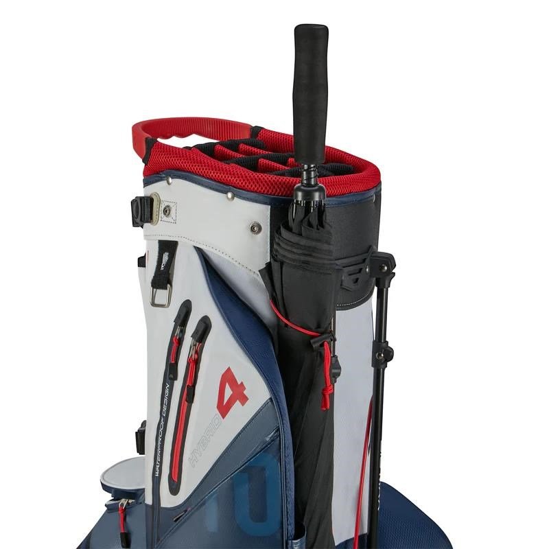 Big Max Big Max AQUA Hybrid 4 stand bag, navy/white/red