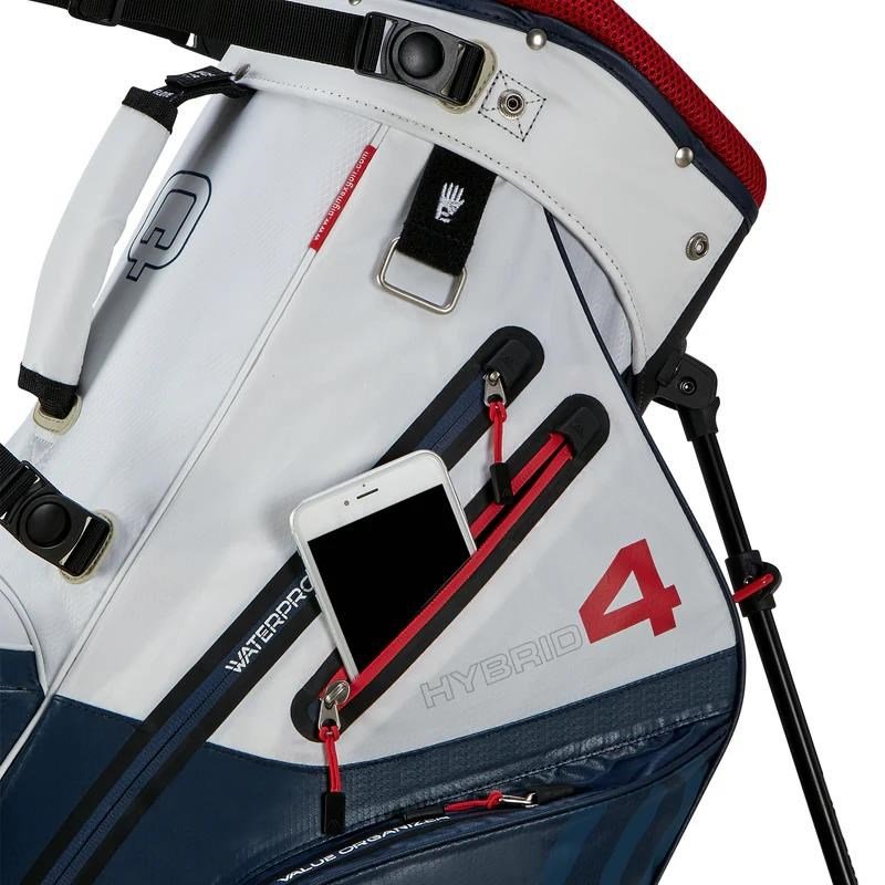 Big Max Big Max AQUA Hybrid 4 stand bag, navy/white/red