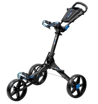 Ezeglide Bolt 2 + Easy Opening manual trolley, black/blue