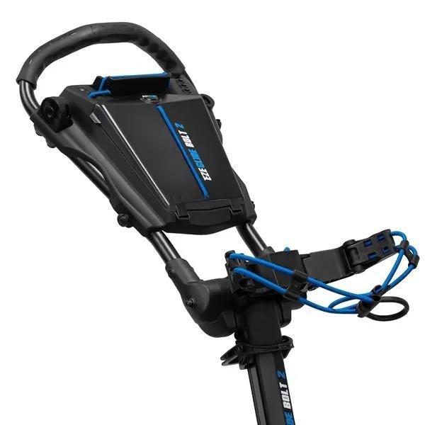Ezeglide Bolt 2 + Easy Opening manual trolley, black/blue