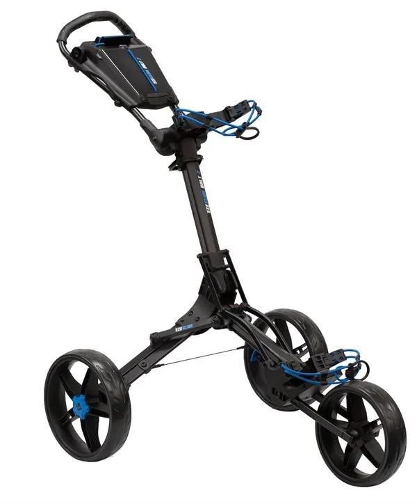 Ezeglide Bolt 2 + Easy Opening manual trolley, black/blue