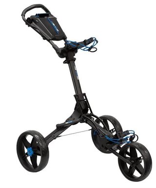 Ezeglide Bolt 2 + Easy Opening manual trolley, black/blue