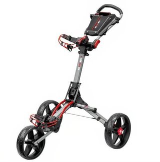 Ezeglide Bolt 2 + Easy Opening manual trolley, grey/red
