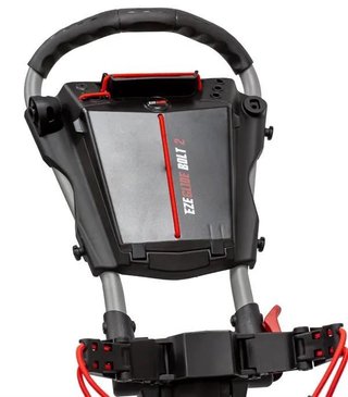 Ezeglide Bolt 2 + Easy Opening manual trolley, grey/red