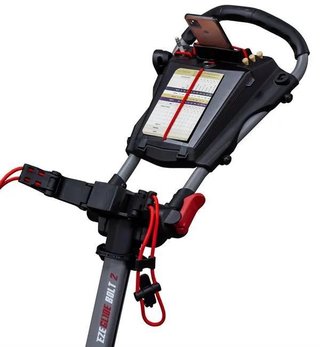 Ezeglide Bolt 2 + Easy Opening manual trolley, grey/red