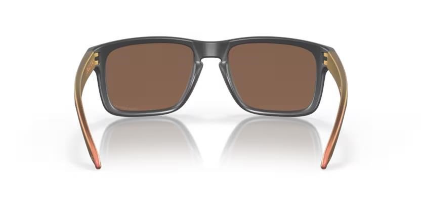 Oakley Holbrook Steel Collection Matte Carbon Prizm 24K Polarized sunglasses