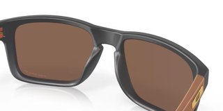 Oakley Holbrook Steel Collection Matte Carbon Prizm 24K Polarized sunglasses
