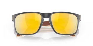 Oakley Holbrook Steel Collection Matte Carbon Prizm 24K Polarized sunglasses