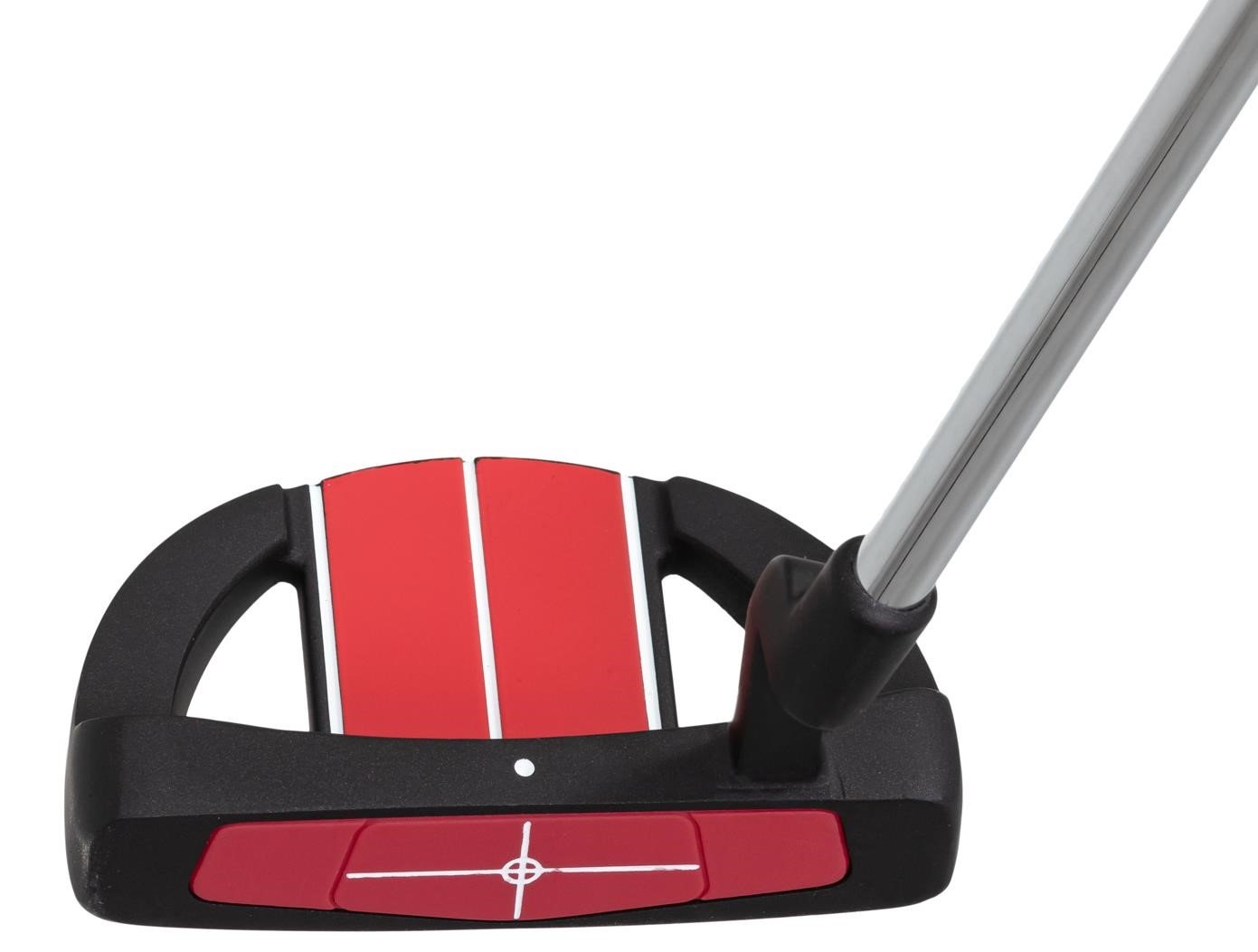 Divnick Adjustable Telescopic Red Mallet putter, RH, no headcover