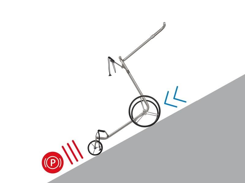 JuStar Black 1.0 electric trolley, černá