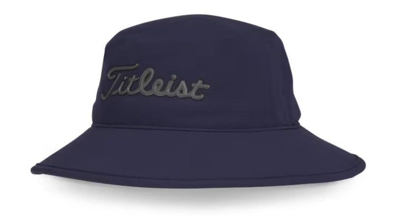 Titleist Players StaDry men's bucket hat, navy/charcoal