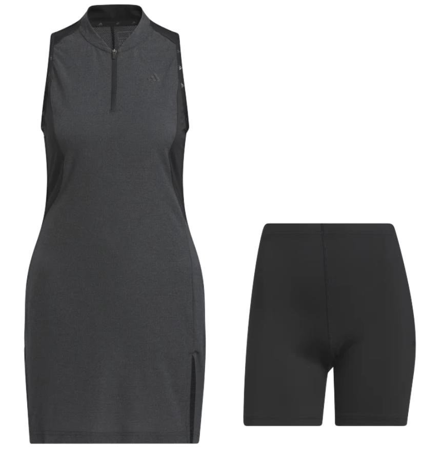 Adidas Ultimate365 Tour sleeveless golf dress, black