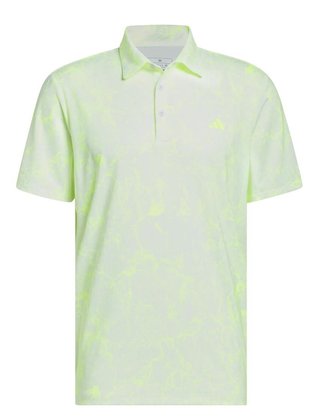Adidas Ultimate365 Print men's polo, white