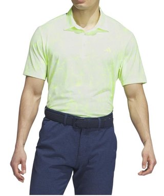 Adidas Ultimate365 Print men's polo, white