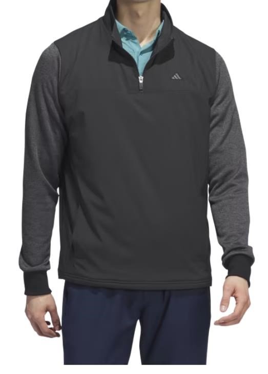 Adidas Go-To 1/4 Zip men's jacket, black