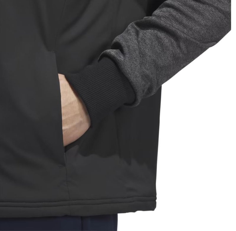 Adidas Go-To 1/4 Zip men's jacket, black