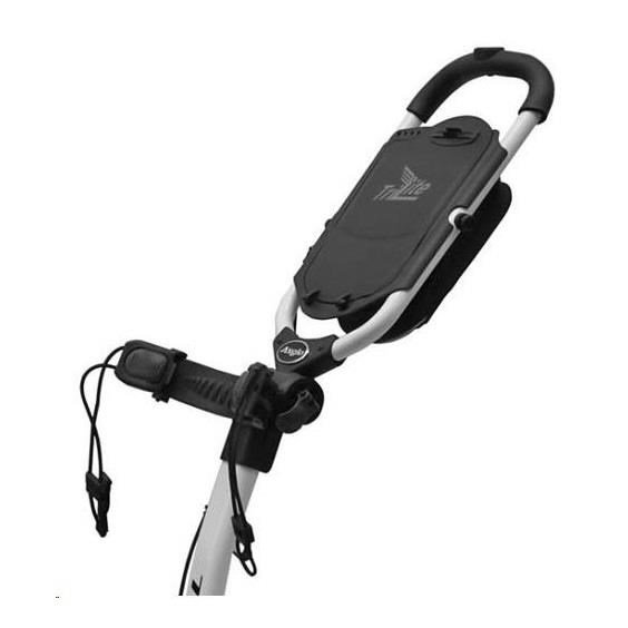 Axglo TriLite manual trolley, white/black