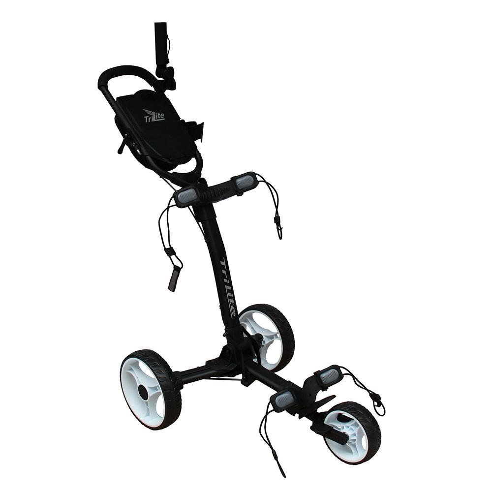 Axglo TriLite manual trolley, black/white