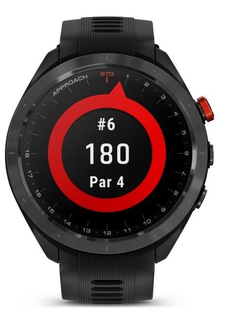 Garmin Approach S70 47mm GPS Watch, Black