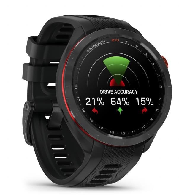 Garmin Approach S70 47mm GPS Watch, Black