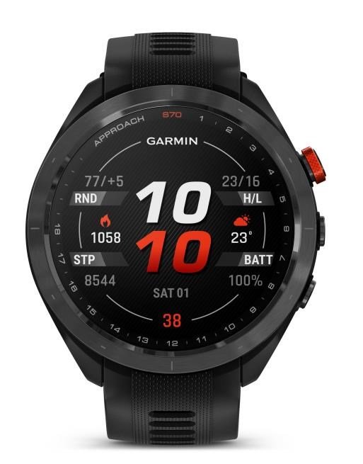 Garmin Approach S70 47mm GPS Watch, Black