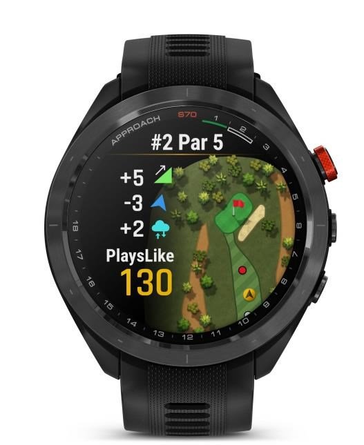 Garmin Approach S70 47mm GPS Watch, Black