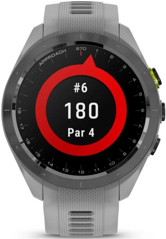 Garmin Approach S70 42mm GPS Watch, Black/Powder Grey