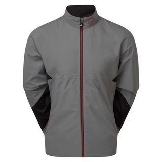 Footjoy HydroLite X men's jacket, charcoal/black/red