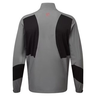 Footjoy HydroLite X men's jacket, charcoal/black/red