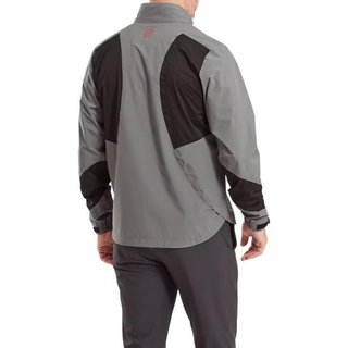 Footjoy HydroLite X men's jacket, charcoal/black/red