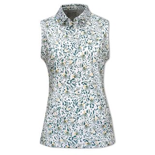 Puma Mattr Mariposa SL women's polo, bold blue/flaxen