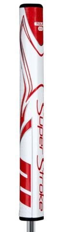 Super Stroke SuperStroke Zenergy Tour 2.0 putter grip, white/red