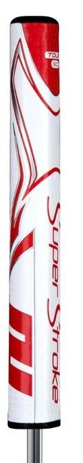Super Stroke SuperStroke Zenergy Tour 3.0 putter grip, white/red