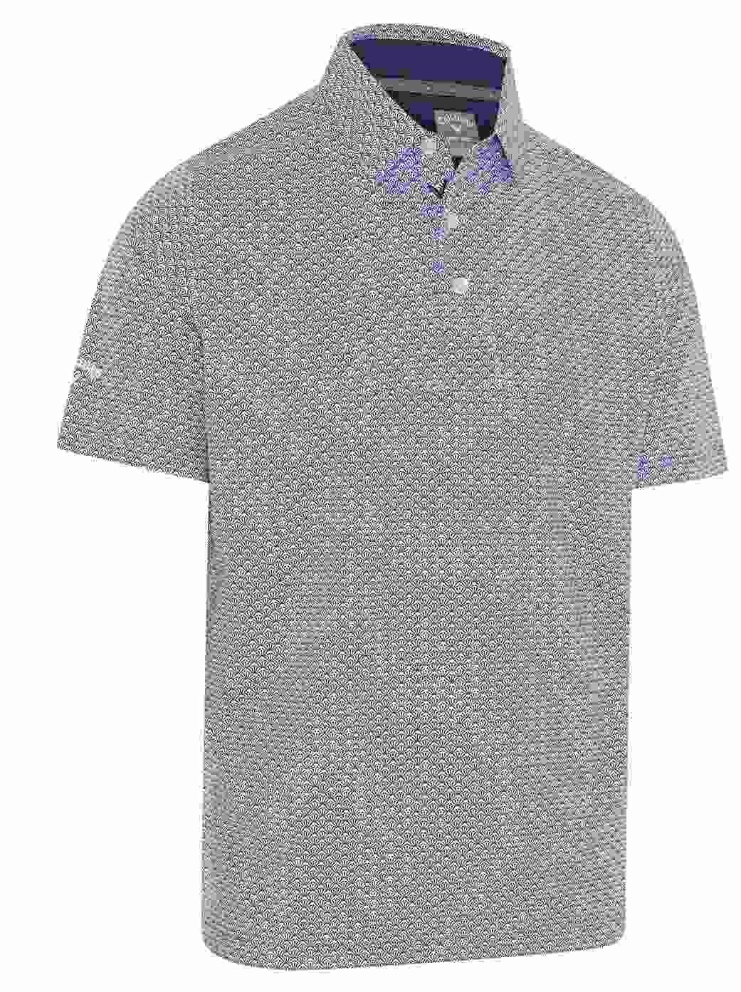 Callaway All Over Trademark men's polo, peacoat