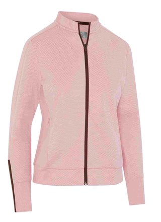 Callaway Heathered Fleece women's sweatshirt, pink nectar