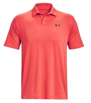 Under Armour T2G men's polo, venom red