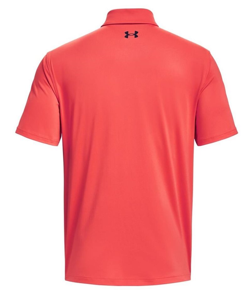 Under Armour T2G men's polo, venom red